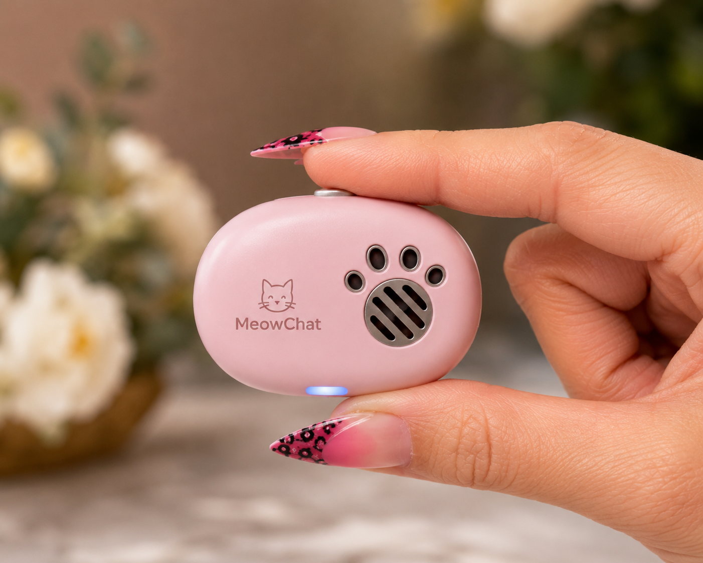 MeowChat device closeup